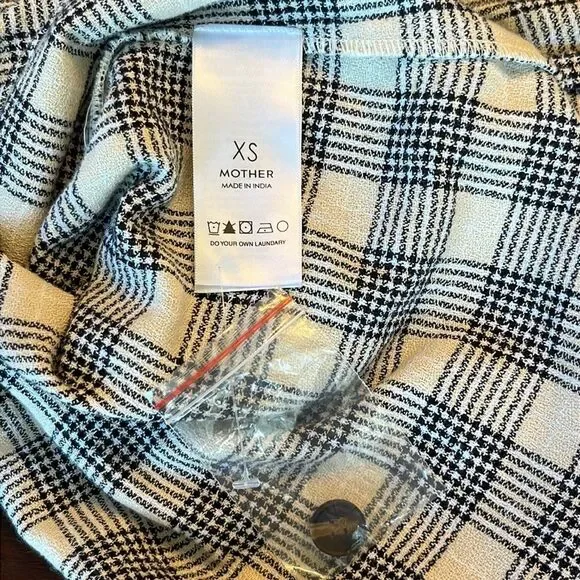 NWT Mother Out Skirts Plaid Skirt - Picture 6 of 6